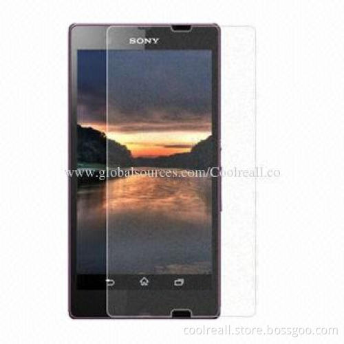 Tempered glass screen protector, phone accessories for Sony Z2/Z1